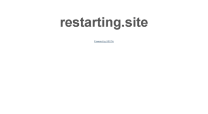 restarting.site