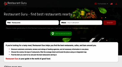 restaurantguru.com - best restaurants 2020 near me - restaurant guru