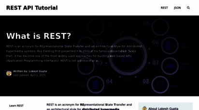 restfulapi.net - what is rest - learn to create timeless rest apis