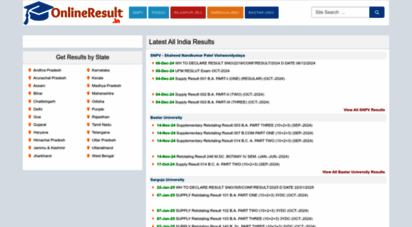 resulthour.com - csvtu, bilaspur, sarguja, bastar university examination results 2016 chhattishgarh  resulthour.com