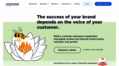 reviewtrackers.com - reviewtrackers  measure the customer experience