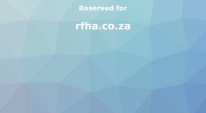 rfha.co.za