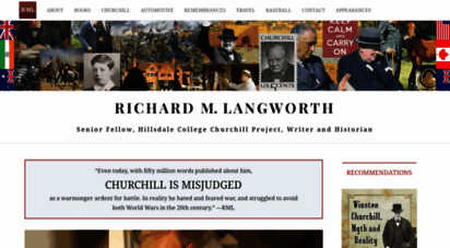 richardlangworth.com - richard m. langworth — churchill historian, automotive and travel writer