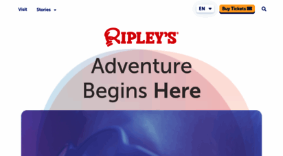 ripleys.com - ripley´s believe it or not!  aquariums, attractions, and weird news