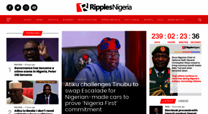 ripplesnigeria.com - latest nigeria news  top stories from ripples nigeria
