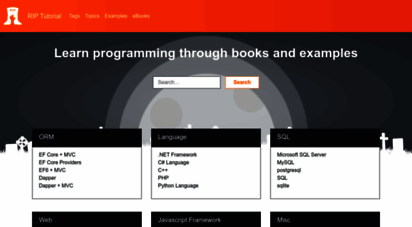 riptutorial.com - rip tutorial stack overflow docmentation