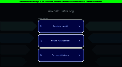 riskcalculator.org