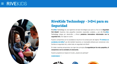 rivekids.com - rivekids - i+d+i para su seguridad vial infantil