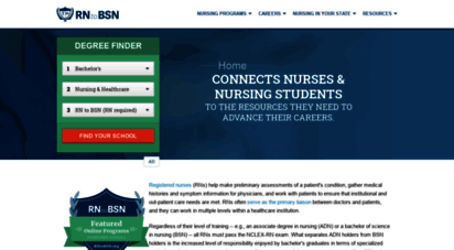rntobsn.org - compare top rn to bsn programs - rntobsn.org