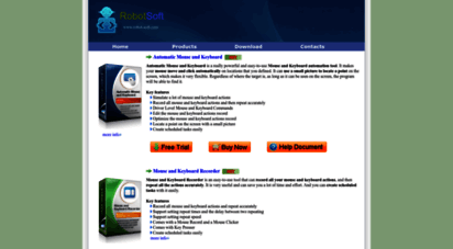 robot-soft.com - robot soft - mouse and keyboard recorder,mouse recorder,mouse clicker