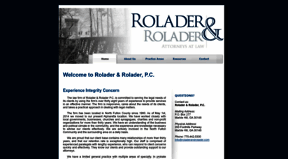 roladerandrolader.com - rolader & rolader - attorneys at law