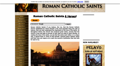 roman-catholic-saints.com - roman catholic saints, st. fernando iii, el cid, definition of a saint, male and