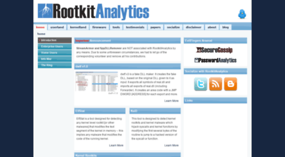rootkitanalytics.com