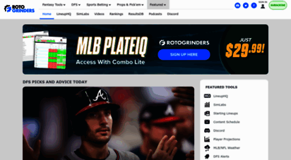 rotogrinders.com - rotogrinders: the daily fantasy sports authority