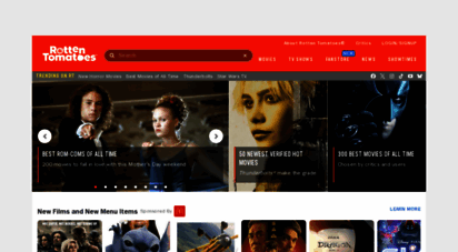 rottentomatoes.com - rotten tomatoes: movies  tv shows  movie trailers  reviews - rotten tomatoes
