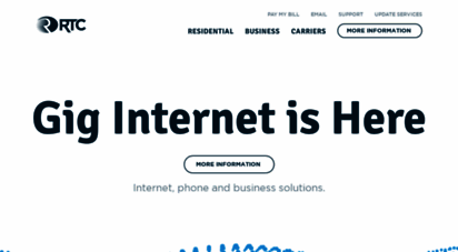 rtctel.com - ringgold telephone company - internet / voice / television / security