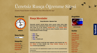 rusca.pro - ücretsiz rusça öğrenme sitesi