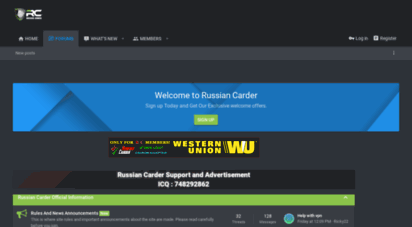 russiancarder.ru - russian carder  carding forum,carders forum, hacking forum, private carding, legit carding forum, darknet markets, deep web - russiancarder.ru