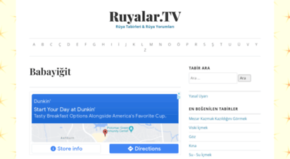 similar web sites like ruyalar.tv