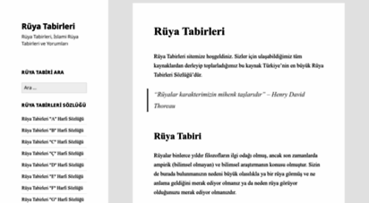 similar web sites like ruyatabirleri.com.tr