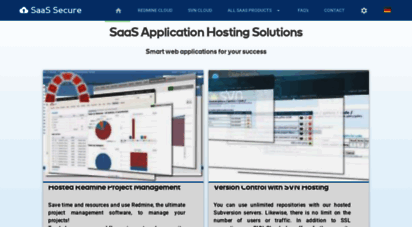 saas-secure.com - saas - anwendungs-hosting auf knopfdruck, hosting in perfektion