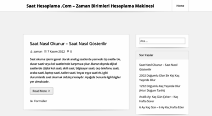 saathesaplama.com - saat hesaplama .com - zaman birimleri hesaplama makinesi - zaman hesaplama motoru