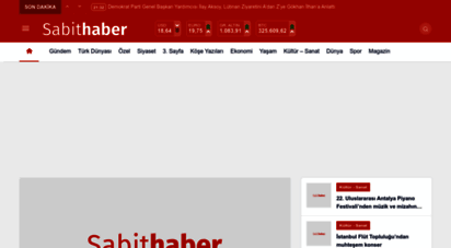 sabithaber.com - sabit haber - türkiye ve türk dünyasından haberler