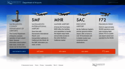 sacramento.aero - sacramento county airport system
