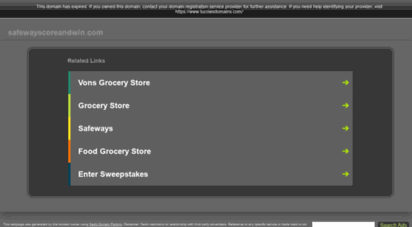 safewayscoreandwin.com