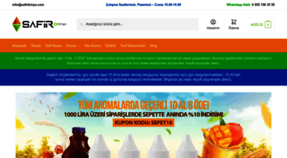 safirkimya.com - safir kimya  türkiye&039nin lider nbase &amp mix aroma üreticisi