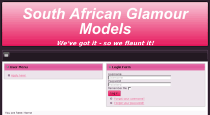 saglamourmodels.co.za