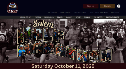 salemhalfmarathon.com - salem half marathon, 8k and kids fun run