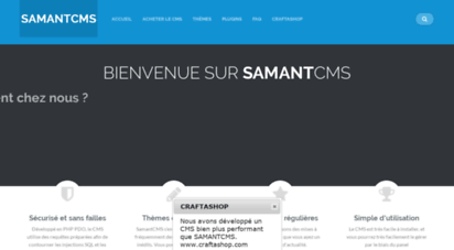 samantcms.fr - samantcms - cms minecraft