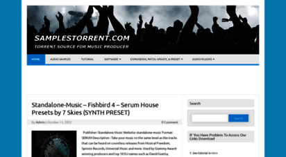 samplestorrent.com - samplestorrent.com - torrent source for music production