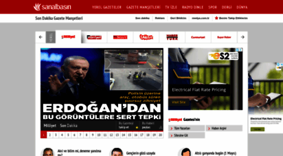sanalbasin.com - son dakika gazete manşetleri - sanl basin