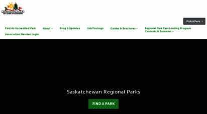 saskregionalparks.ca