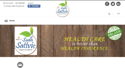 sattvicorganics.com