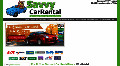 savvycarrental.com