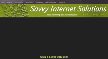 savvyinternetsolutions.com.au