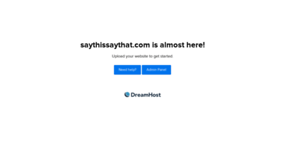 saythissaythat.com