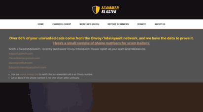 scammerblaster.com - sucuri website firewall - access denied