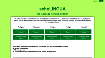 scholingua.com - scholingua - the language learning platform