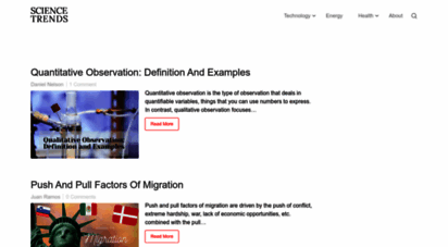 sciencetrends.com - science trends  explore more
