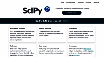 scipy.org - scipy.org — scipy.org