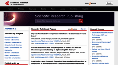 scirp.org - scientific research publishing