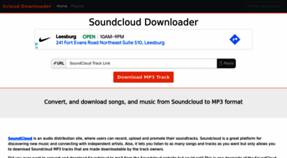 sclouddownloader.net - soundcloud downloader - download soundcloud to mp3
