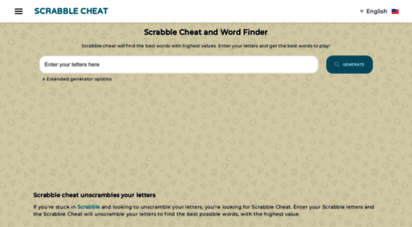 scrabblecheat.us - the best words for scrabble :: scrabble cheat