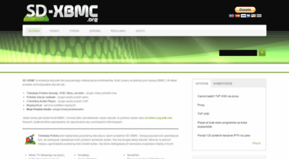 sd-xbmc.org - strona główna  sd-xbmc.org