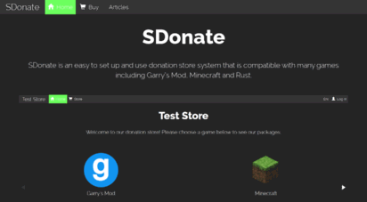 sdonate.com - sdonate donation system