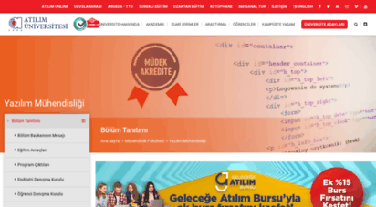 se.atilim.edu.tr - atılım university  department of software engineering
